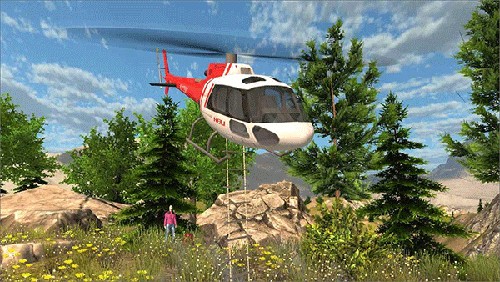 直升飞机拯救模拟器游戏